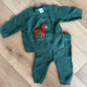 ❤️Little Me Deer Sweater Set